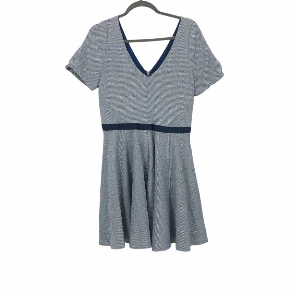 Z spoke Zac Posen Lord  & Taylor blue skater dress